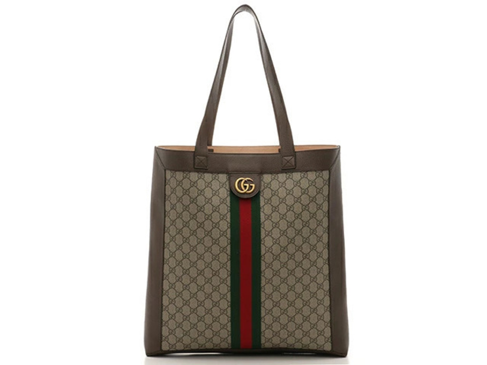 Gucci Ophidia Tote Bag Soft GG Supreme Calfskin